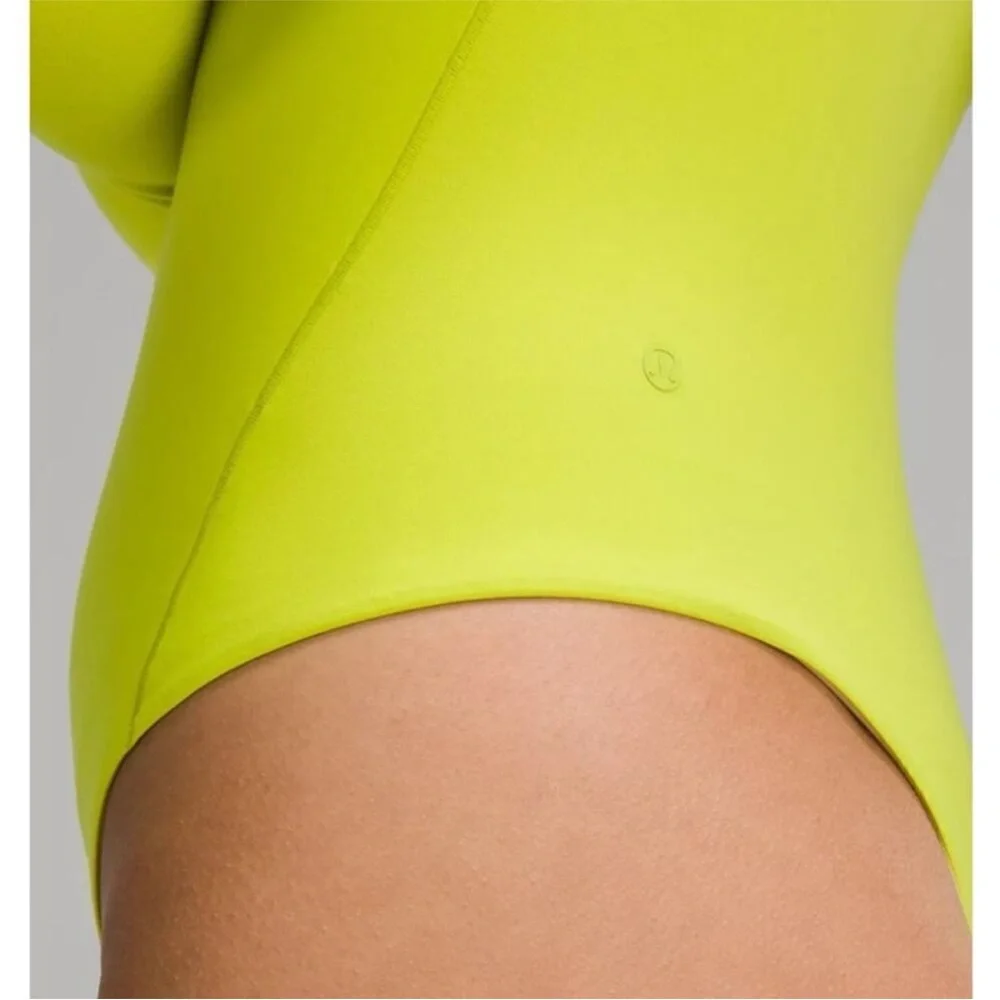 LULULEMON Wundermost Ultra-Soft Nulu Square-Neck Long-Sleeve Bodysuit‌‌ - Picture 4 of 7